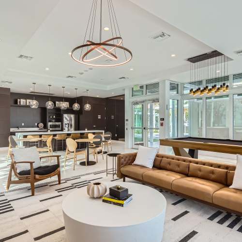 Clubhouse of Amelia Apartments in Miami, Florida