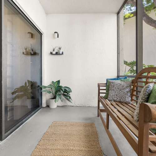 Screened in patio at Emerald Palms in Miami, Florida