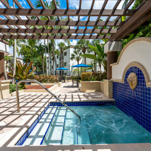 Relaxing spa at  Emerald Palms in Miami, Florida