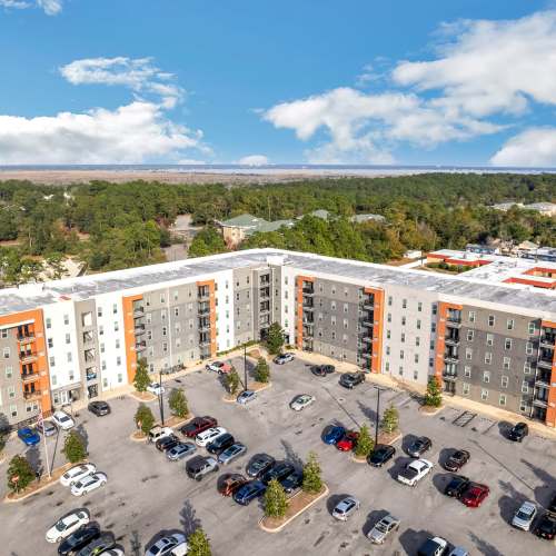 Exterior shot of The Edge in Pensacola, Florida