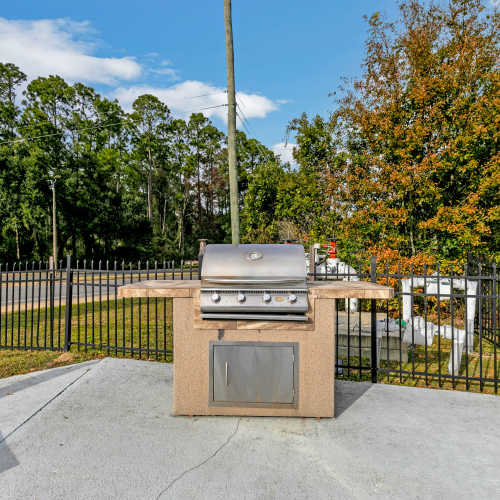 Barbecue and grill at The Edge in Pensacola, Florida