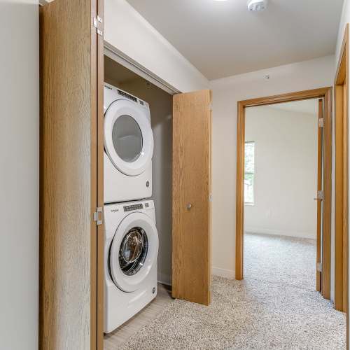 Washer at Eva Manor in Pleasant Prairie, Wisconsin