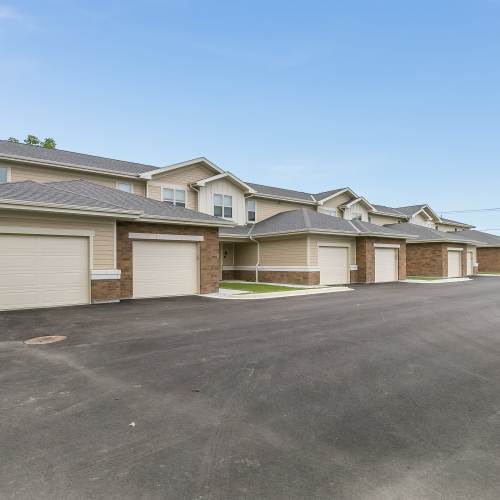 Garage at Eva Manor in Pleasant Prairie, Wisconsin