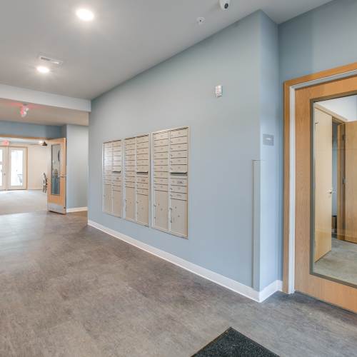 Mailboxes for residents at Whitetail Ridge in Salem, Wisconsin