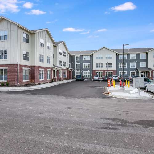 Street view of the property at Whitetail Ridge in Salem, Wisconsin