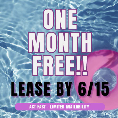 The Ambrose May Special One Month Free when you lease by 6/15