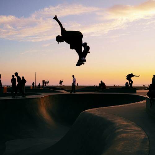 Skate park near The George Apartment Homes in Anaheim,