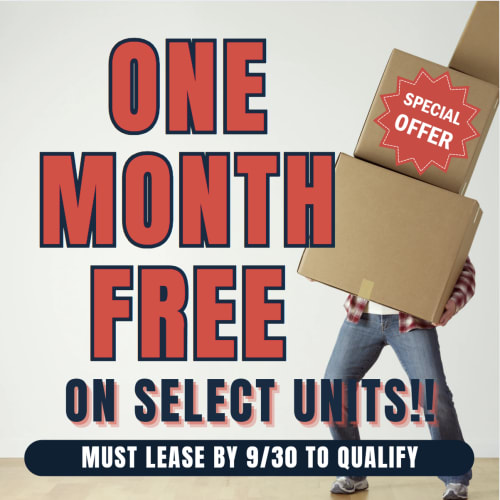 The Pointe At Victoria ONE MONTH FREE on SELECT UNITS.  Must Lease By 9/30- Act Fast! **Discount applies after first full months rent.