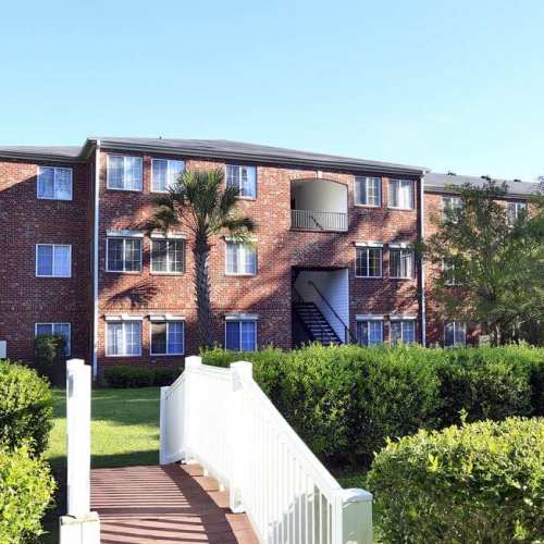 Building exterior at Sabal Palms in Charleston, South Carolina
