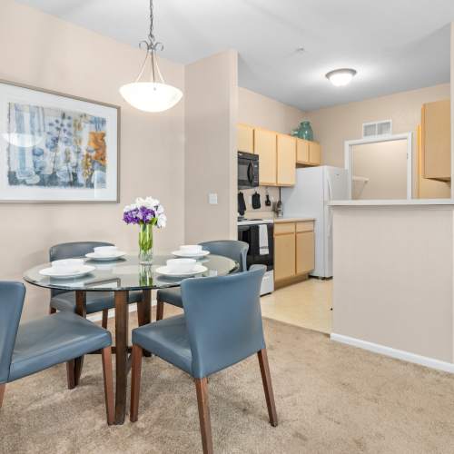 Dining room, kitchen Fox Ridge in Longmont, Colorado