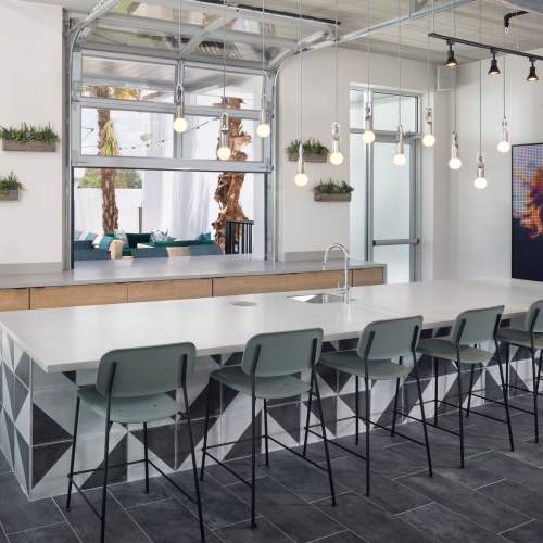 Resident lounge at RainDance in Winter Haven, Florida