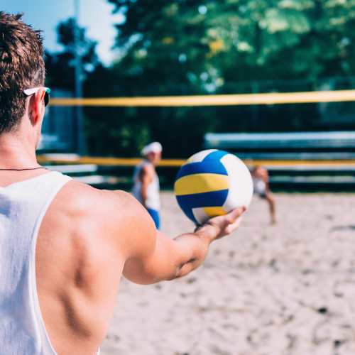 Sand Volleyball at Mirada Apartments in Lewis Center, Ohio