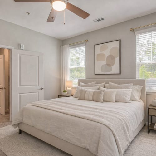 Spacious bedroom at Paxton Point Hope in Charleston, South Carolina
