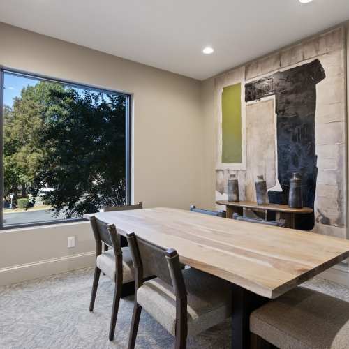 Conference room at Flatiron West Trade in Charlotte, North Carolina