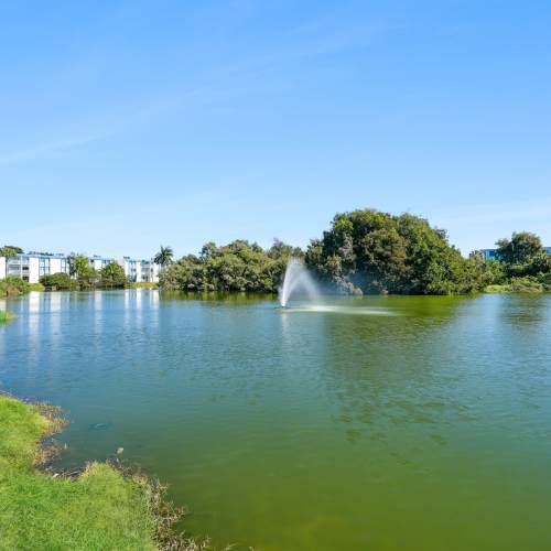 lake at Costa Del Lago in Lake Worth, Florida