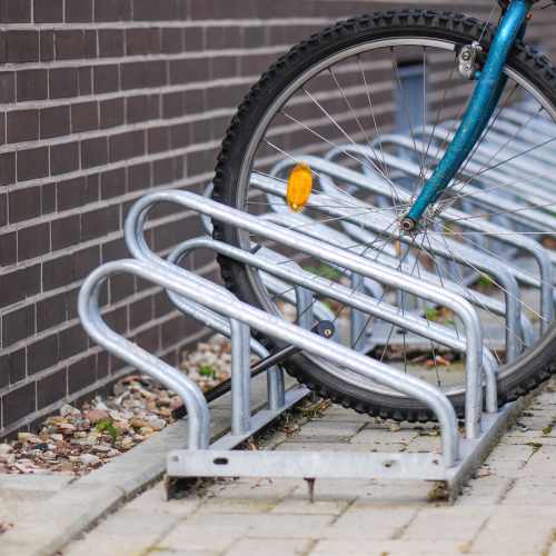 Bike rack North Avenue Gateway I in Baltimore, Maryland