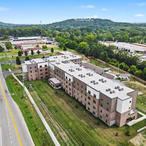 On-site laundry at Bridlewood Crossing in Louisville, Kentucky