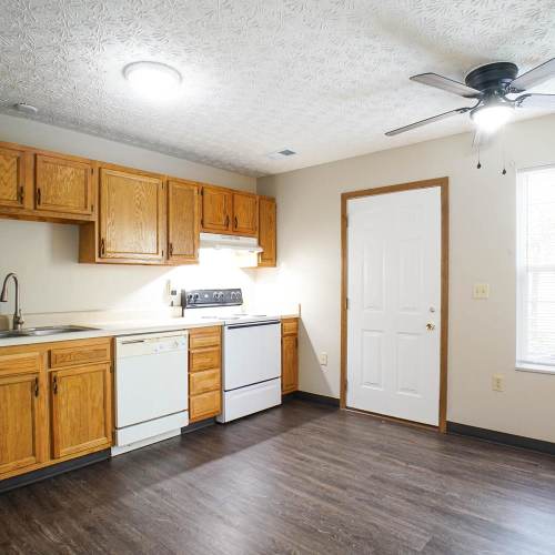 Beautiful kitchen at Canterbury Place in Elkins, West Virginia