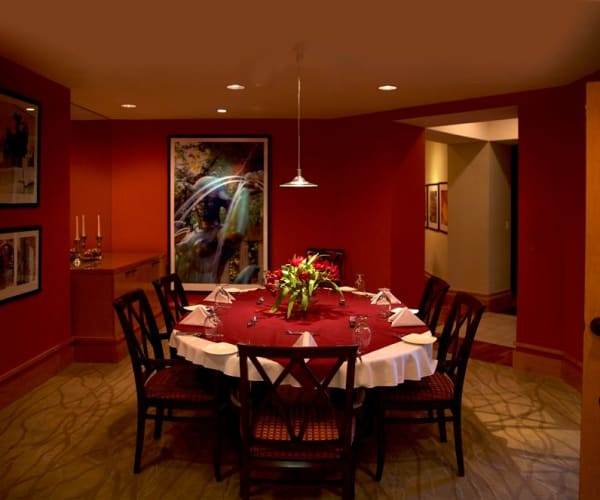 Intimate dining area at All Seasons Rochester Hills in Rochester Hills, Michigan