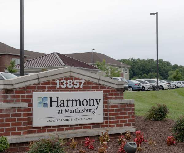 Harmony at Martinsburg Apartment sinage Martinsburg, West Virginia