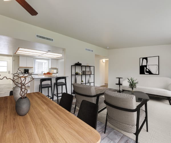 An inviting living space in a home at El Centro New Fund Housing (Enlisted) in El Centro, California