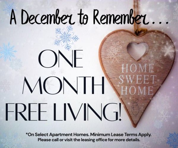 Lockwood Heights ONE MONTH FREE On SELECT FLOORPLANS! Limited Availability. Discount applies after first full months rent.
