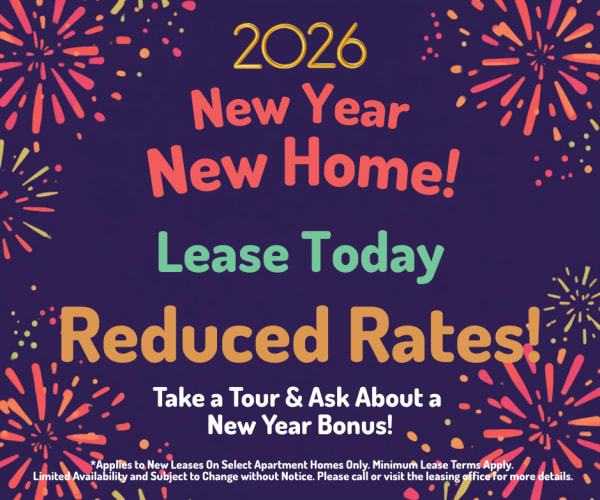 Woodside Flats Reduced Rent on Select Units with Extra Savings when you Tour!
