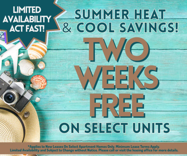 Oak Grove 2 weeks FREE ON SELECT UNITS!! *Discount applies after first full months rent.