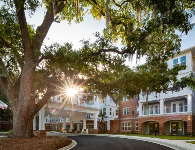 Community entrance at Harmony at Eagles Landing in McDonough, Georgia