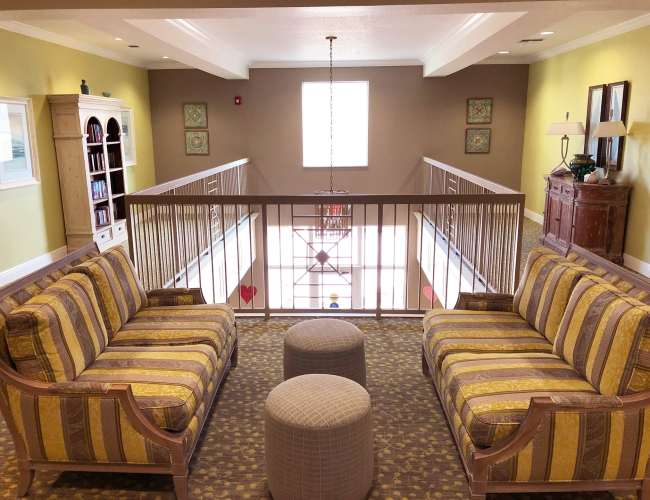 Seating at Magnolia Place in New Port Richey, Florida