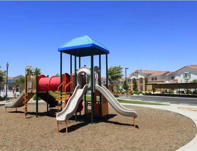 Playground at Casa Bella in Victorville, California