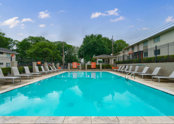 Our Beautiful Apartments in Atlanta, Georgia showcase a Swimming Pool