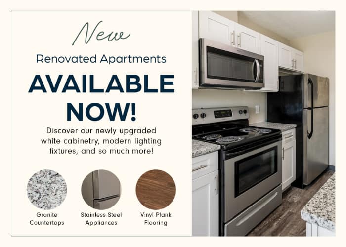 New Renovated Apartments at Mad River Apartment Homes in Dayton, Ohio