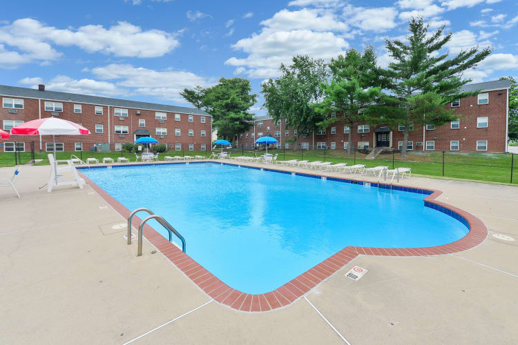 Hyde Park Apartment Homes offers a dog park in Bellmawr, New Jersey