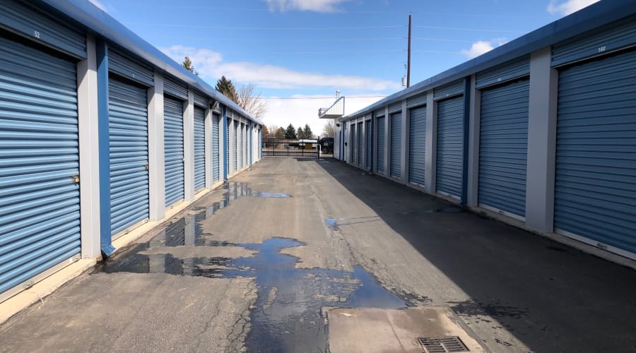 Drive up storage units available for rent at KO Storage in Cheyenne, Wyoming