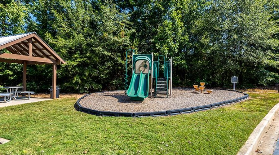 playground outside at Acasă Willowbrook Apartments in Simpsonville, South Carolina
