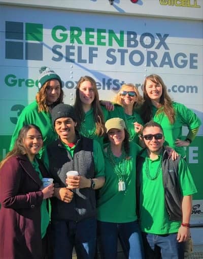 Staff at Greenbox Self Storage