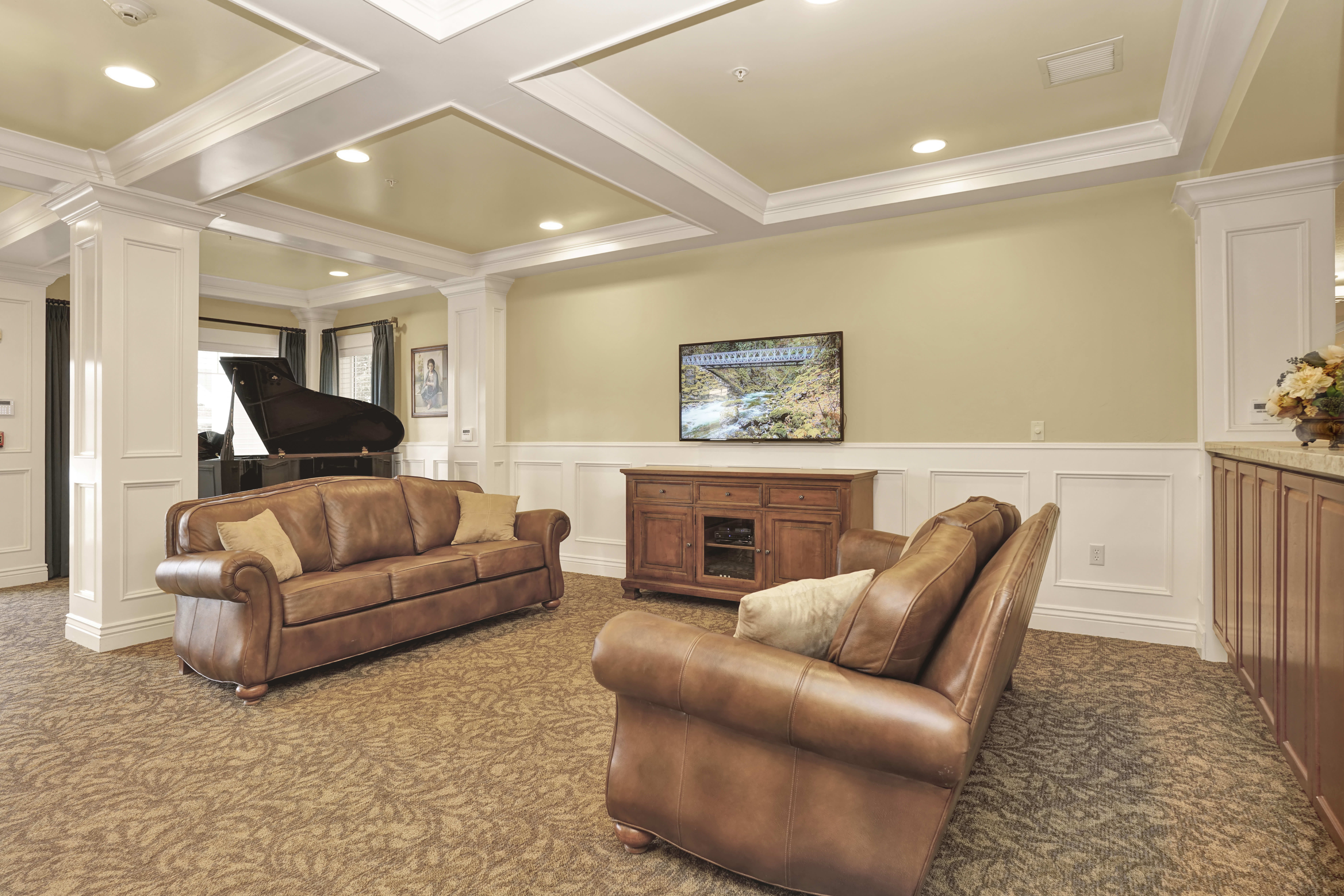 Map and directions to the senior living community in Highland