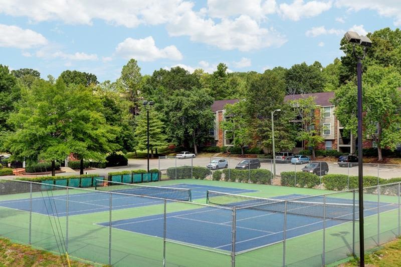Tennis courts at The Franklin in Marietta, Georgia
