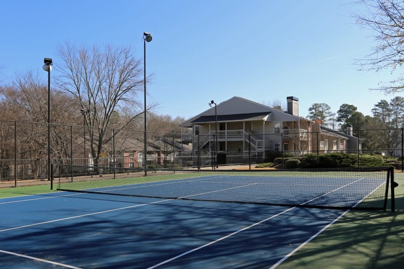 Tennis courts at The Franklin in Marietta, Georgia