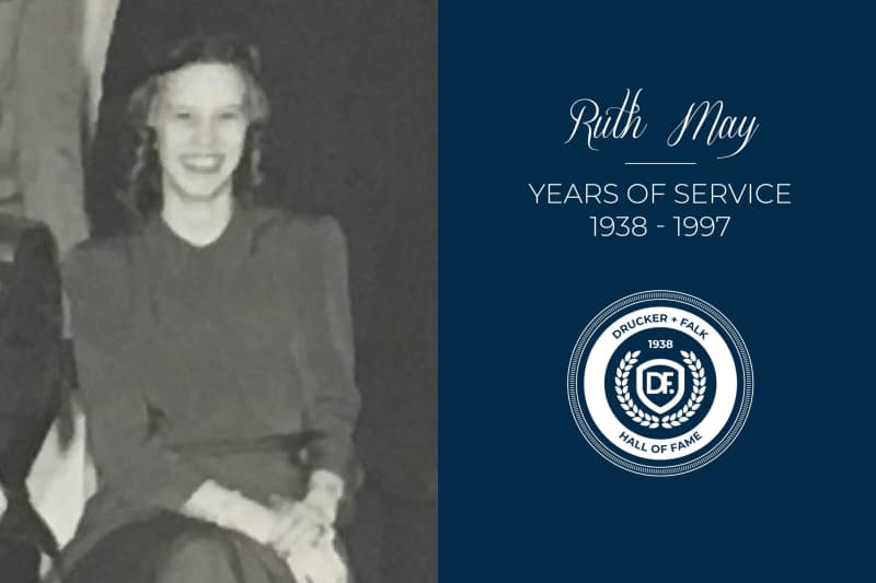 Ruth May Drucker + Falk Hall of Fame Inductee