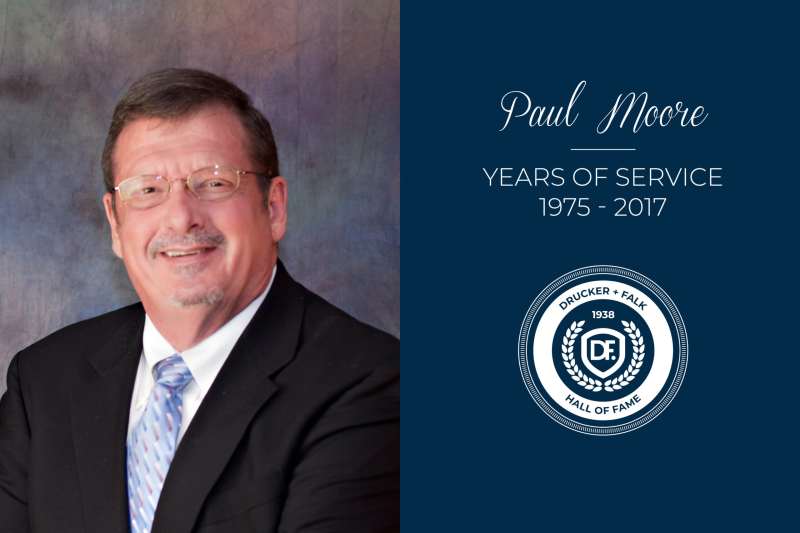 Paul Moore Drucker + Falk Hall of Fame Inductee