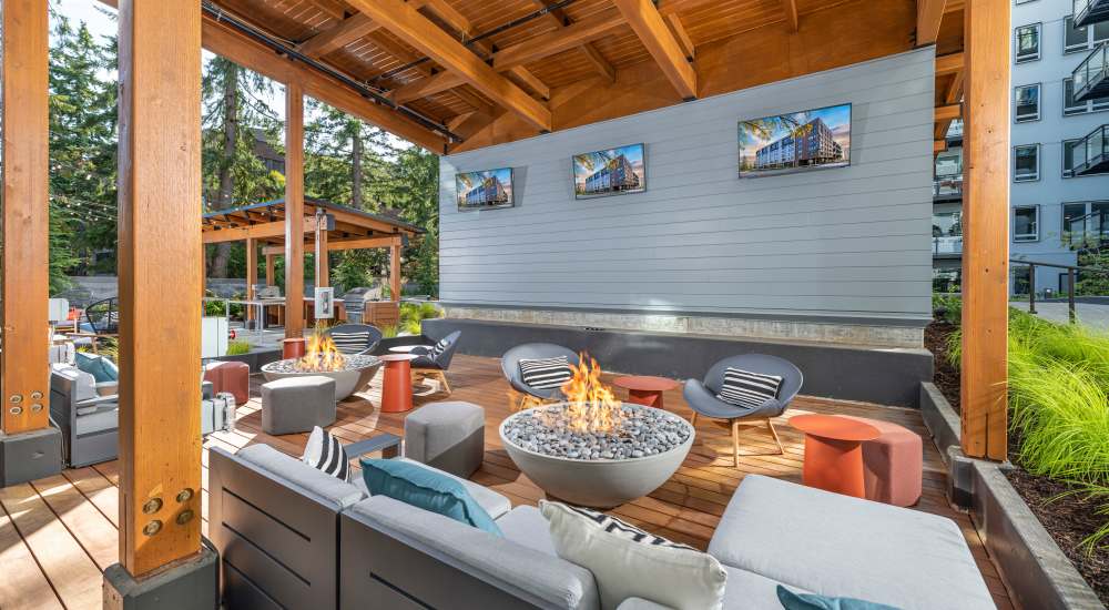 Outdoor Pavilion at Nightingale in Redmond, Washington