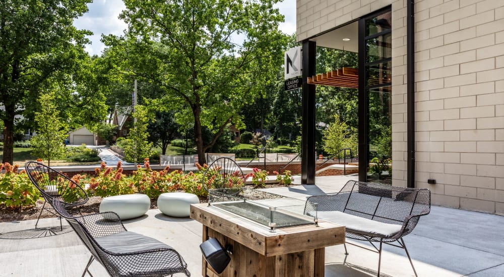Community Courtyard at The MK in Indianapolis, Indiana