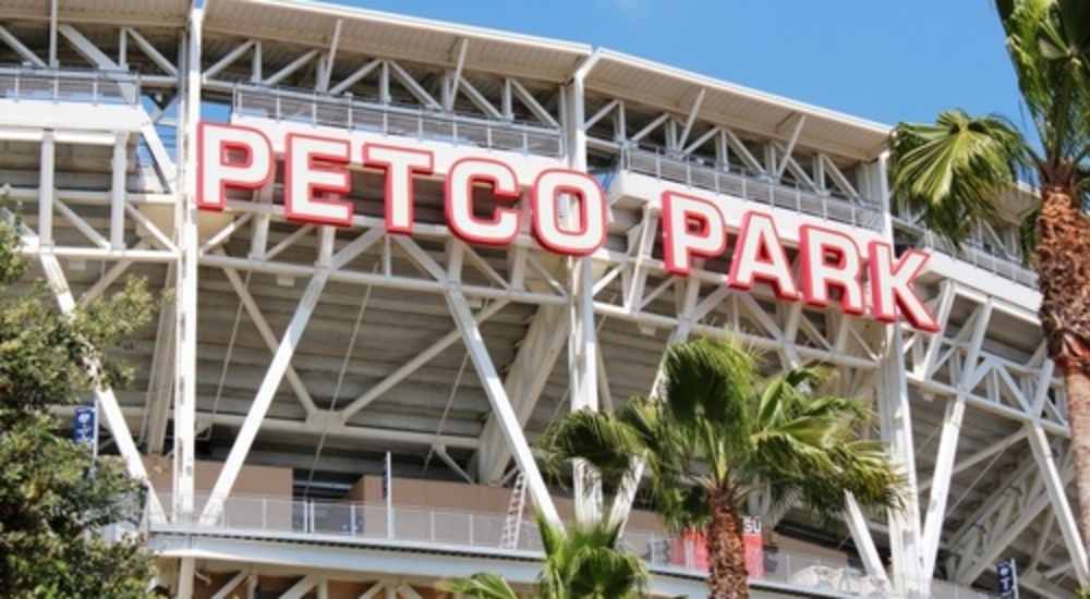 Baseball stadium near Urbana Rental Flats in San Diego, California