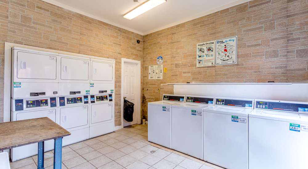 Laundry facility at Town Park Apartments in Houston, Texas