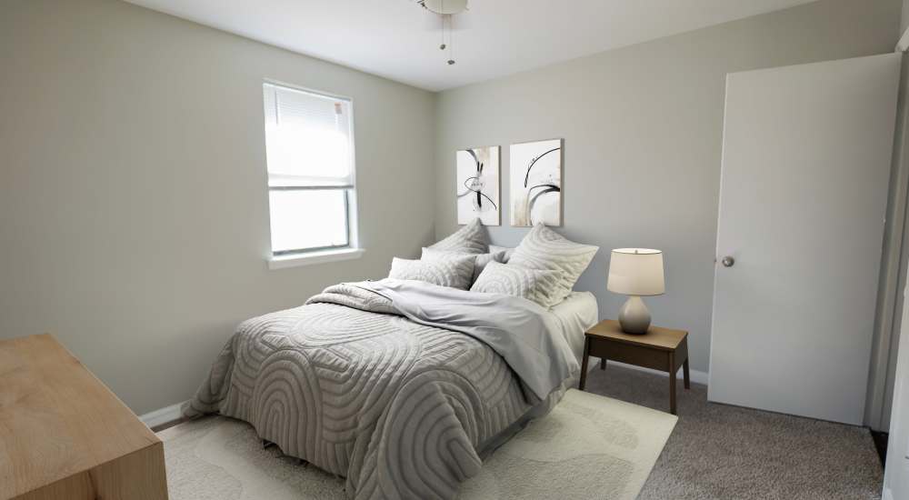 Spacious bedrooms at Westgate Apartment Homes in Lebanon, Tennessee