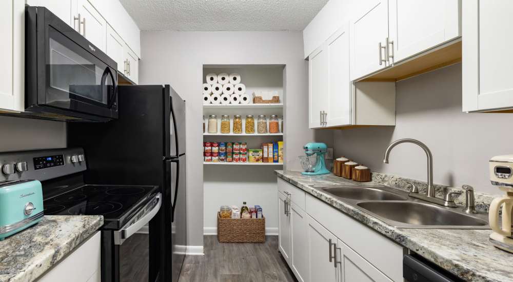 Spacious Kitchens at Sycamore Villas in Nashville, Tennessee