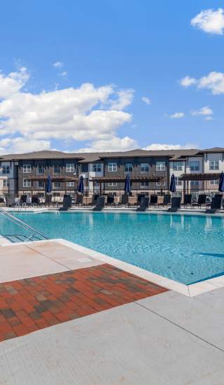 Learn more about the swimming pool and other amenities at 101 Depot in Smyrna, Tennessee