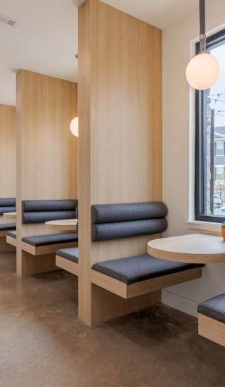 Learn more about the clubhouse amenities at The Ramsay in Springdale, Arkansas